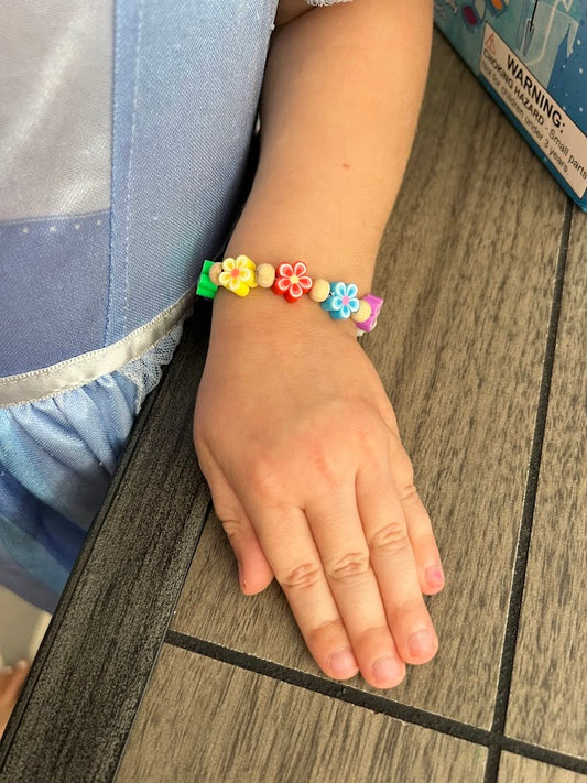 Luau Floral Bracelet Birthday Party Favors