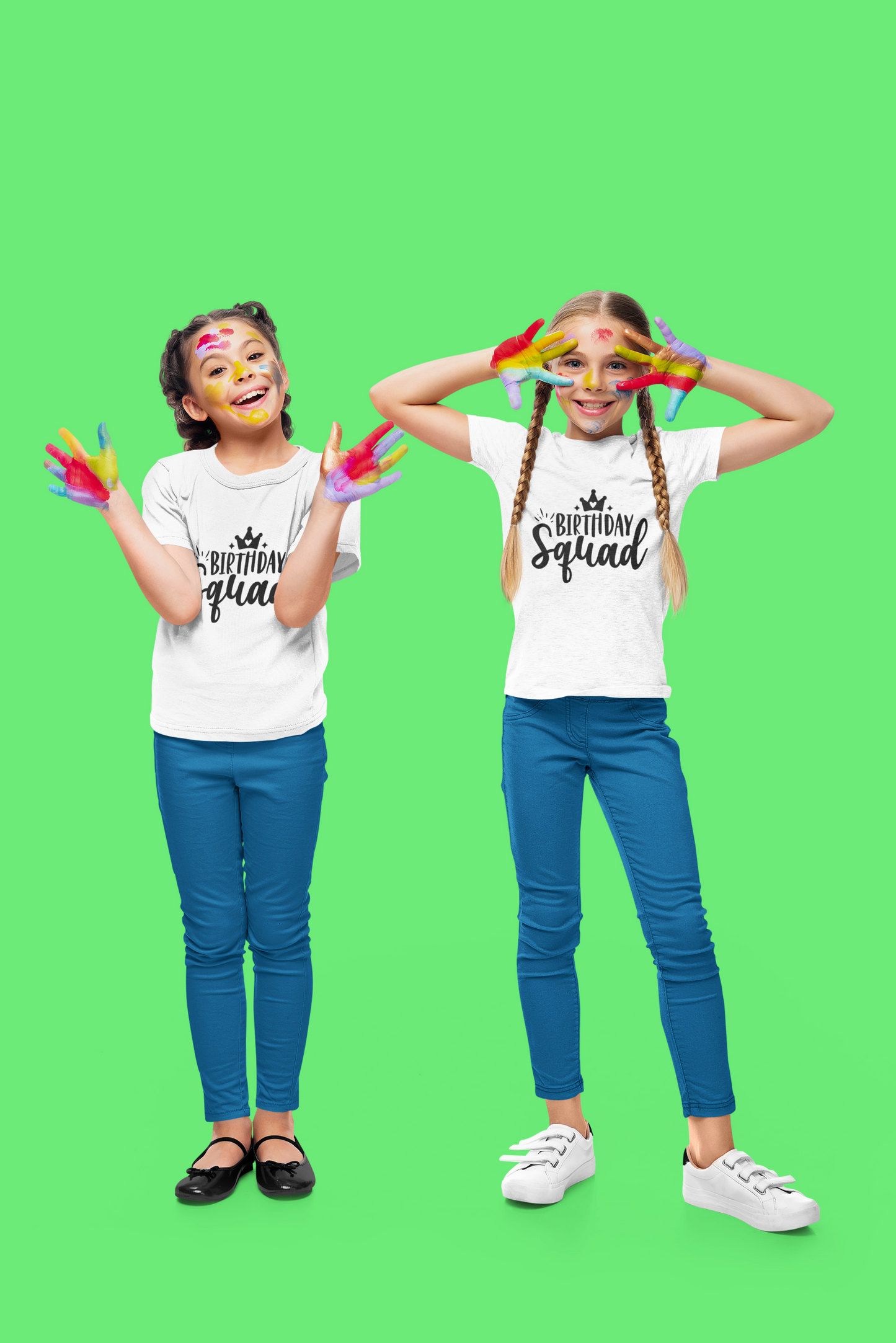 Birthday Squad T-Shirt For Youth & Adult